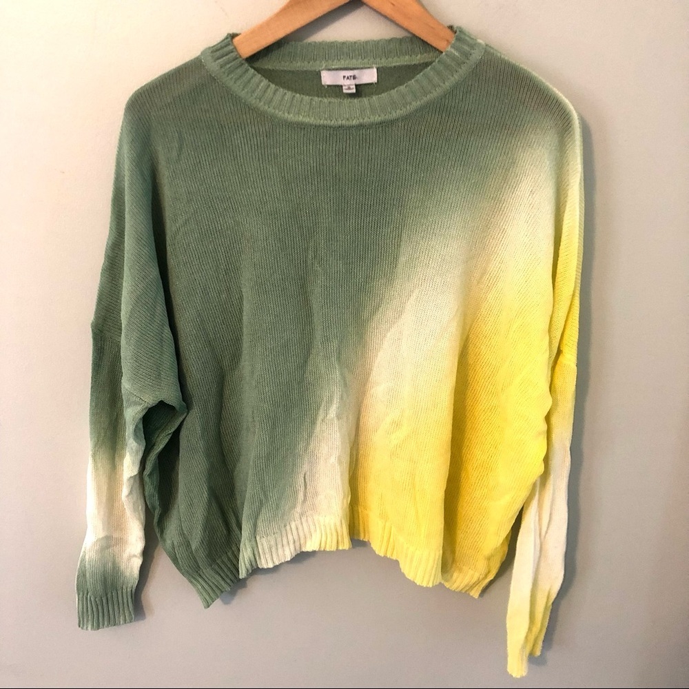 FATE Ombre Dolman Sleeve Lightweight Sweater